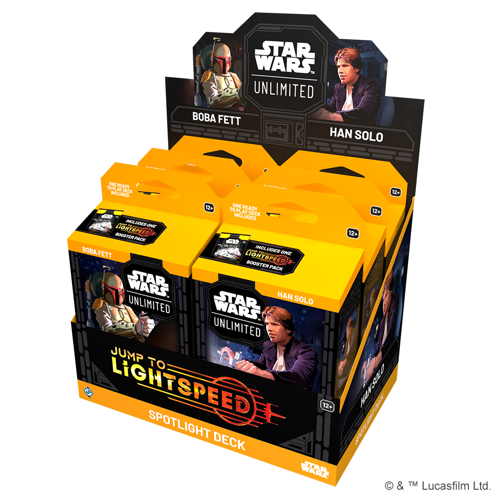 FFG - Star Wars: Unlimited - Jump to Lightspeed Spotlight Deck (2 verschiedene) - Englisch