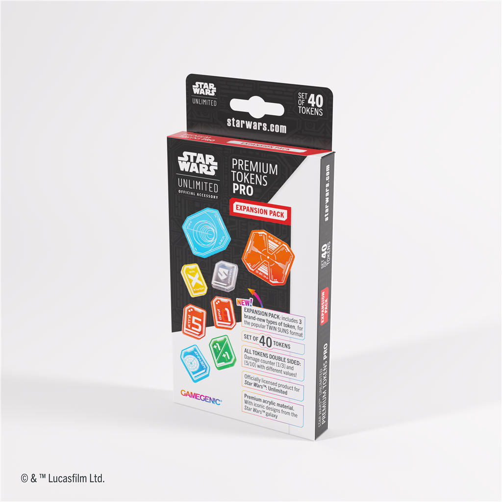 Gamegenic - Star Wars: Unlimited - Premium Tokens PRO Expansion Pack