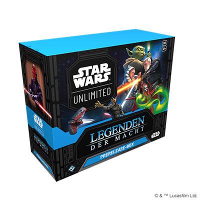 FFG - Star Wars: Unlimited - Legenden der Macht Pre Release Kit - Deutsch