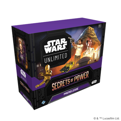 FFG - Star Wars: Unlimited - Secret of Power Pre Release Kit - Englisch