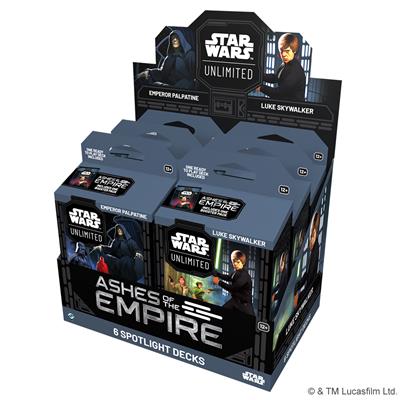 FFG - Star Wars: Unlimited - Ashes of the Empire Spotlight Deck (2 verschiedene) - Englisch