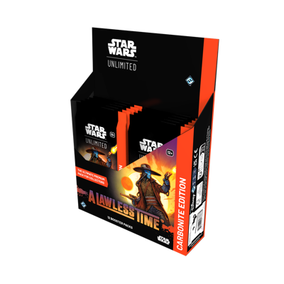 FFG - Star Wars: Unlimited - A Lawless Time Carbonite Booster Display (12 Booster) - Englisch