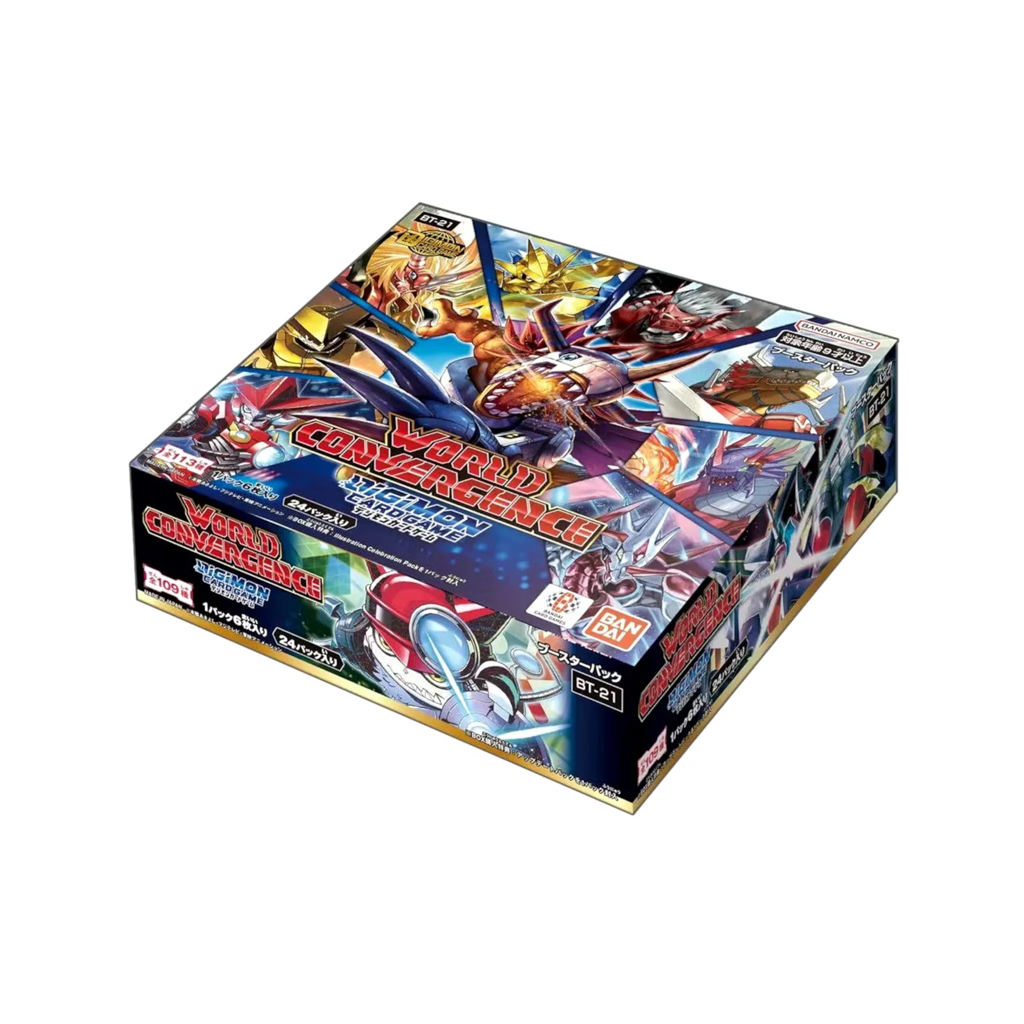 Digimon Card Game - World Convergence - BT21 Display Englisch
