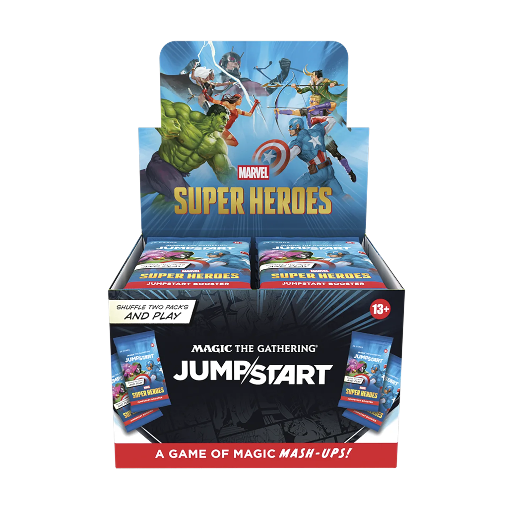 MTG - Magic the Gathering - Marvel Super Heroes - Jumpstart Display (24 Packs) Englisch