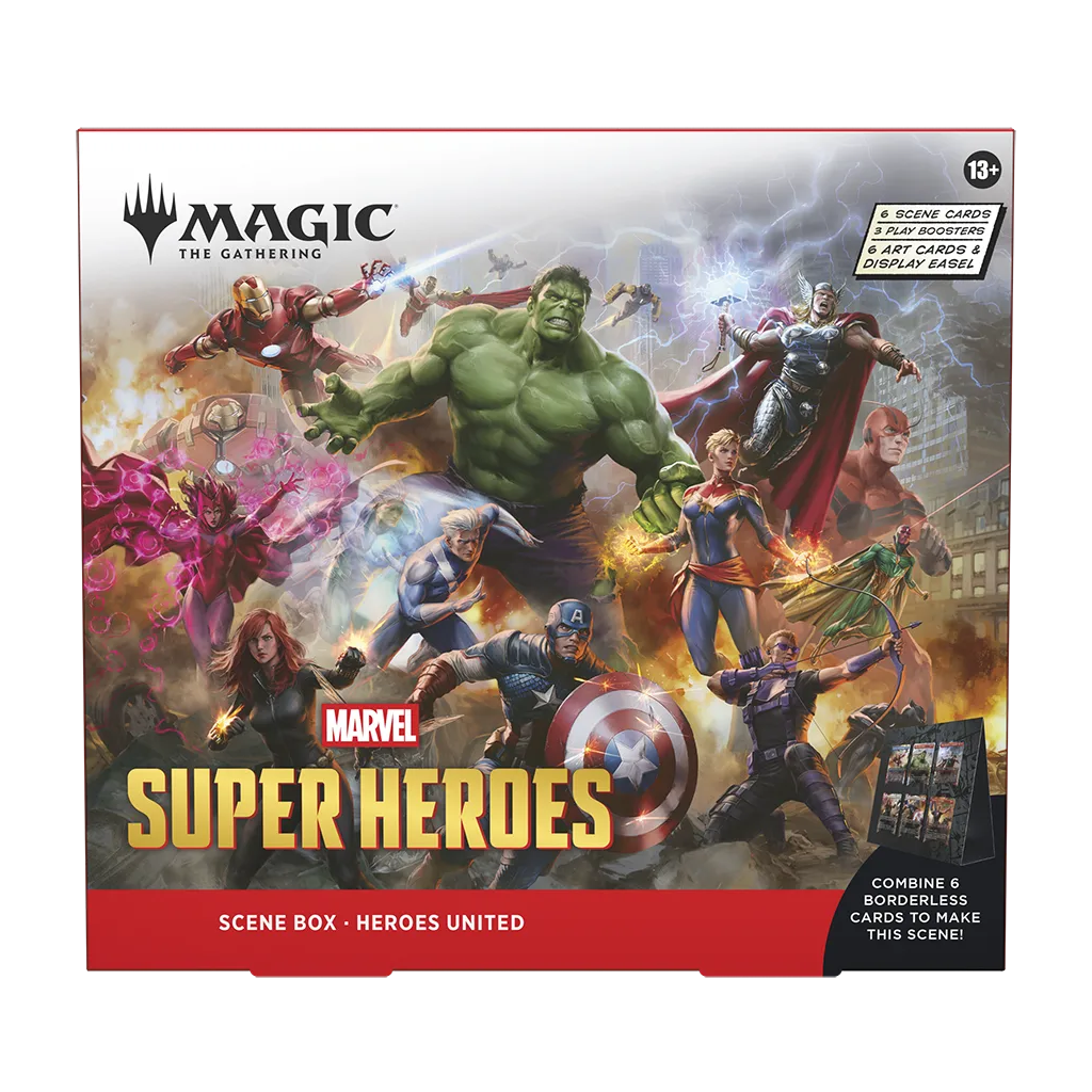 MTG - Magic the Gathering - Marvel Super Heroes - Scene Box Englisch