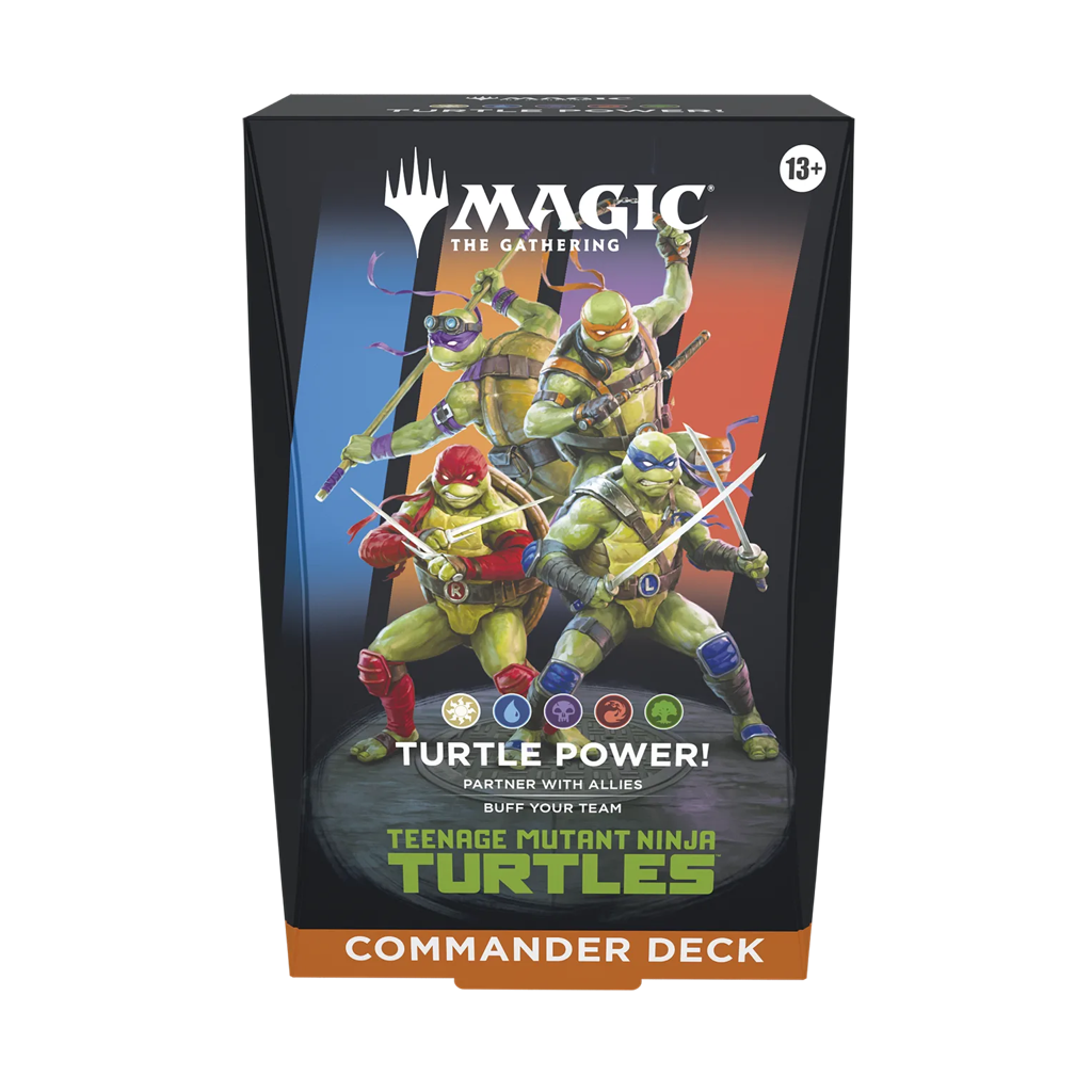 MTG - Magic the Gathering - Teenage Mutant Ninja Turtles Commander-Deck Turtle Power! Englisch