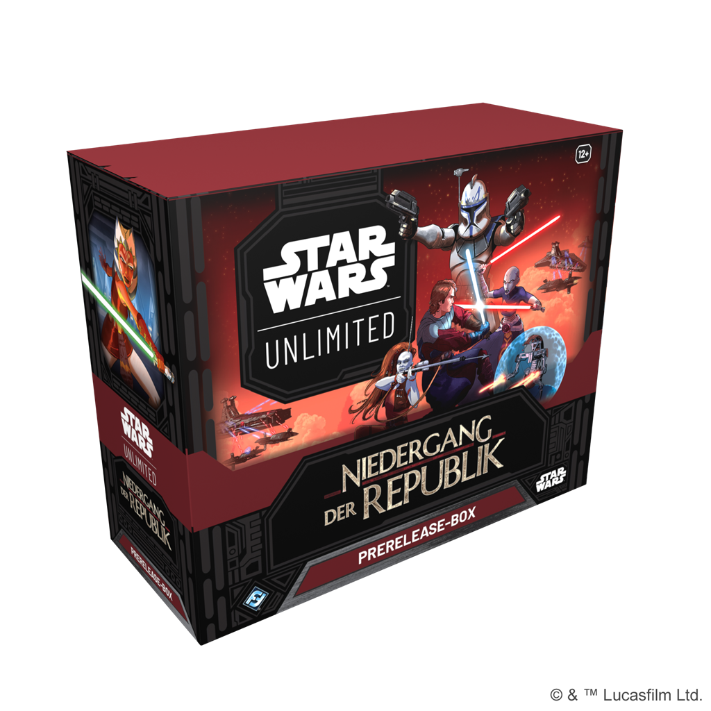 FFG - Star Wars: Unlimited - Niedergang der Republik Prerelease Box Deutsch