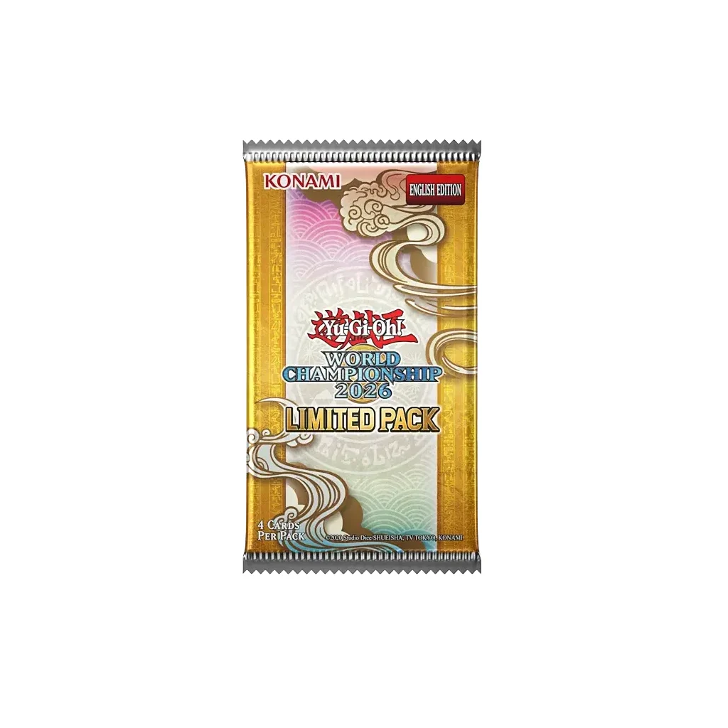 Yu-Gi-Oh! - Limited Pack World Championship 2026 Booster (1 Pack) Englisch