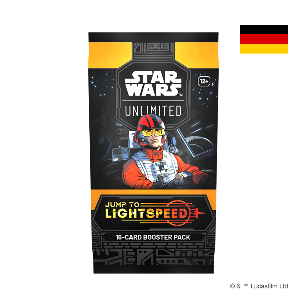 FFG - Star Wars: Unlimited - Umschalten auf Lichtgeschwindigkeit (1 Booster) - Deutsch