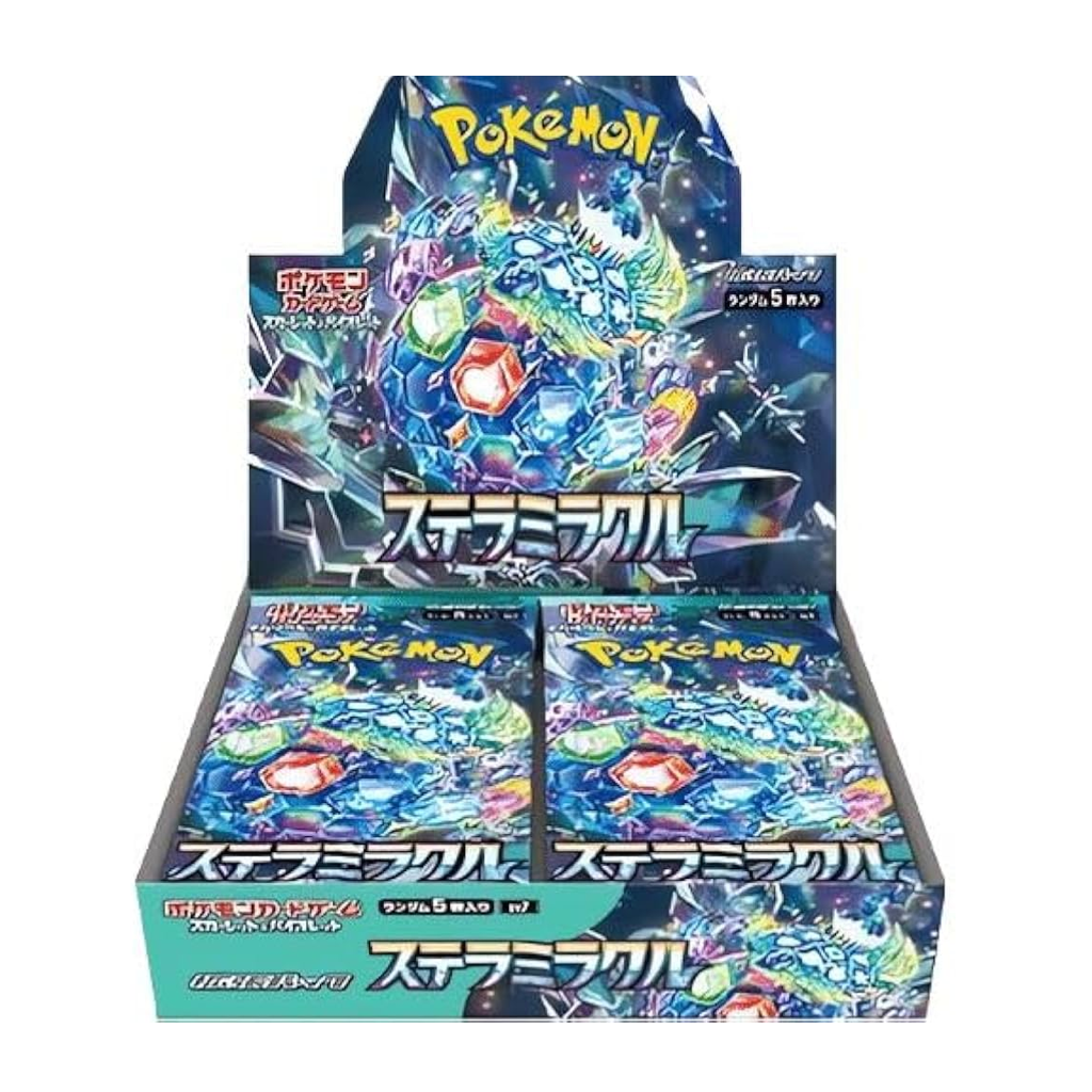 Pokemon Stellar Miracle sv7 Display Japanisch