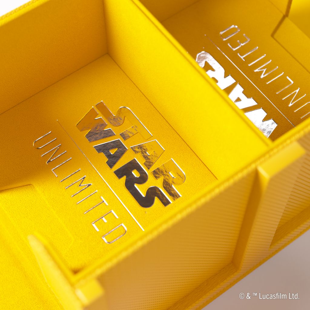 Gamegenic - Star Wars: Unlimited Double Deck Pod Yellow