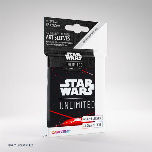Gamegenic - Star Wars: Unlimited Art Sleeves - Space Red