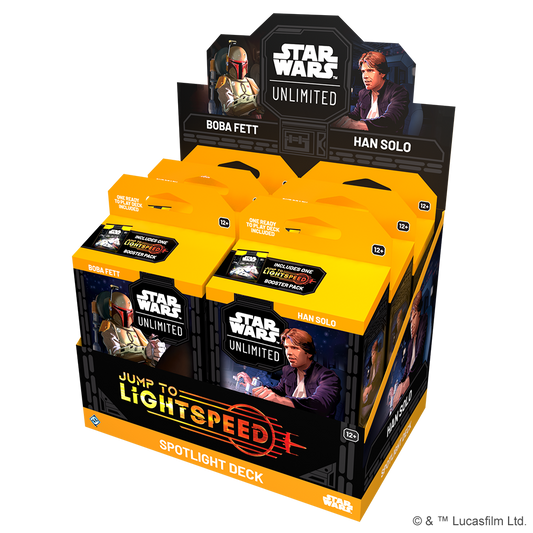 FFG - Star Wars: Unlimited - Jump to Lightspeed Spotlight Deck (2 verschiedene) - Englisch