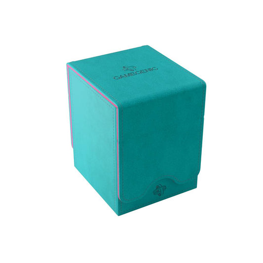 Gamegenic - Squire 100+ XL EXLUSIVE LINE Teal / Pink Deck Box