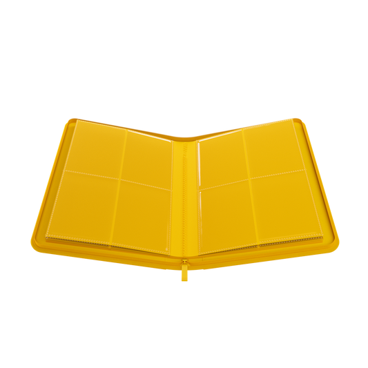 Gamegenic - Zip Up Album - 8 Pocket Binder Yellow / Gelb - 160 Karten