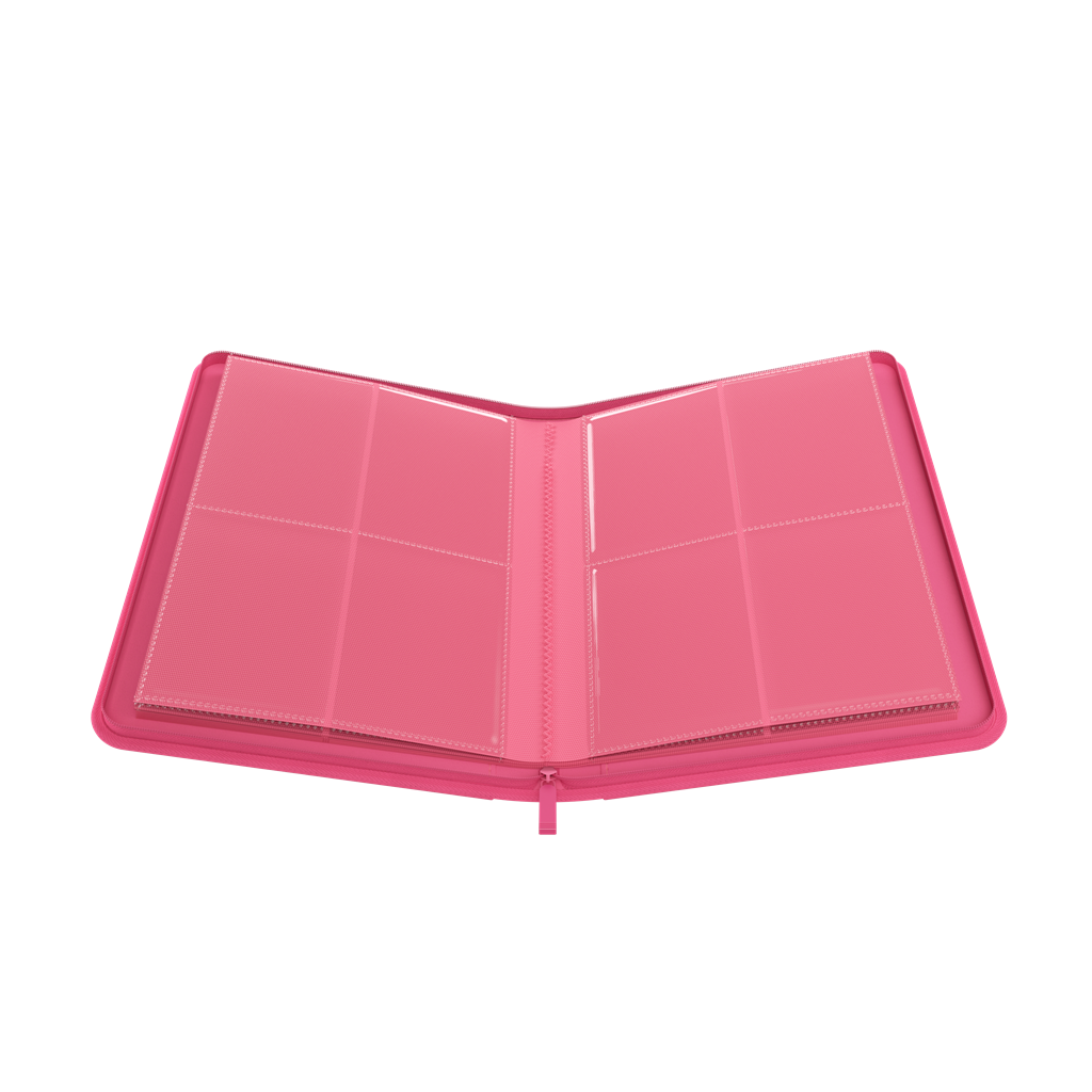 Gamegenic - Zip Up Album - 8 Pocket Binder Pink - 160 Karten