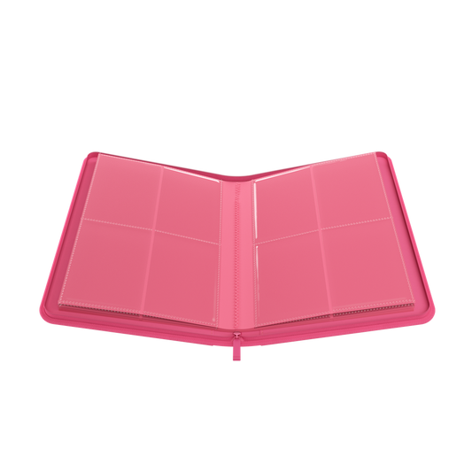 Gamegenic - Zip Up Album - 8 Pocket Binder Pink - 160 Karten