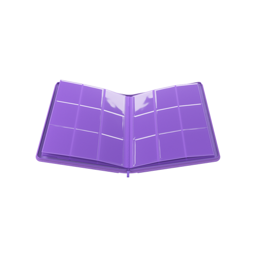 Gamegenic - Zip Up Album - 18 Pocket Binder Purple / Lila - 360 Karten