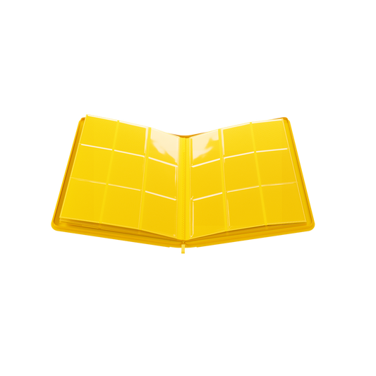 Gamegenic - Zip Up Album - 18 Pocket Binder Yellow / Gelb - 360 Karten