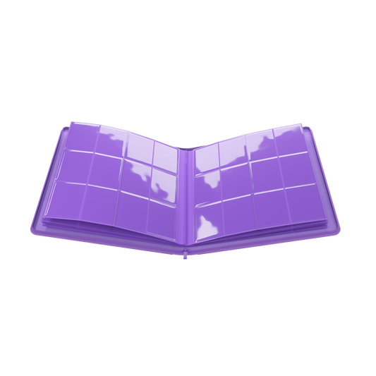 Gamegenic - Zip Up Album - 24 Pocket Binder Purple / Lila - 480 Karten