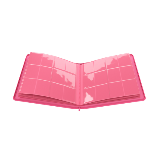 Gamegenic - Zip Up Album - 24 Pocket Binder Pink - 480 Karten