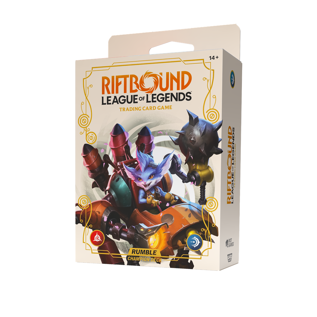 Riftbound: League of Legends TCG - Spiritforged Champion Deck - Rumble Englisch