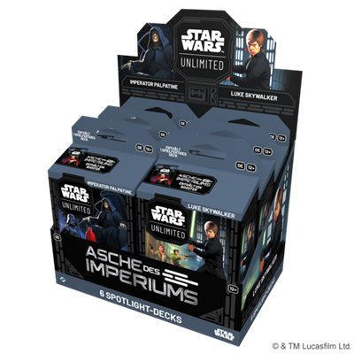 FFG - Star Wars: Unlimited - Asche des Imperiums Spotlight Deck (2 verschiedene) - Deutsch