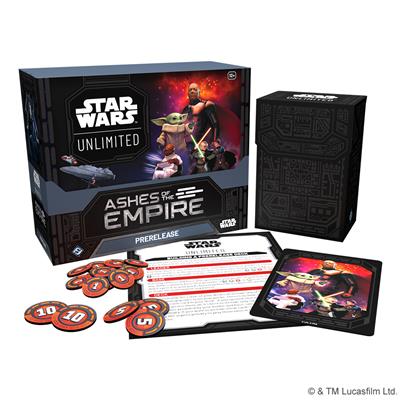 FFG - Star Wars: Unlimited - Ashes of the Empire Pre Release Kit - Englisch