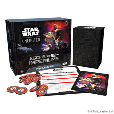 FFG - Star Wars: Unlimited - Asche des Imperiums Pre Release Kit - Deutsch