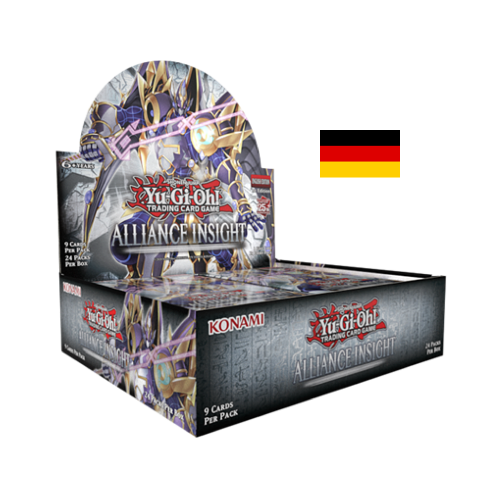 Yu-Gi-Oh! Alliance Inside Booster Display (24 Packs) Erste Auflage Deutsch