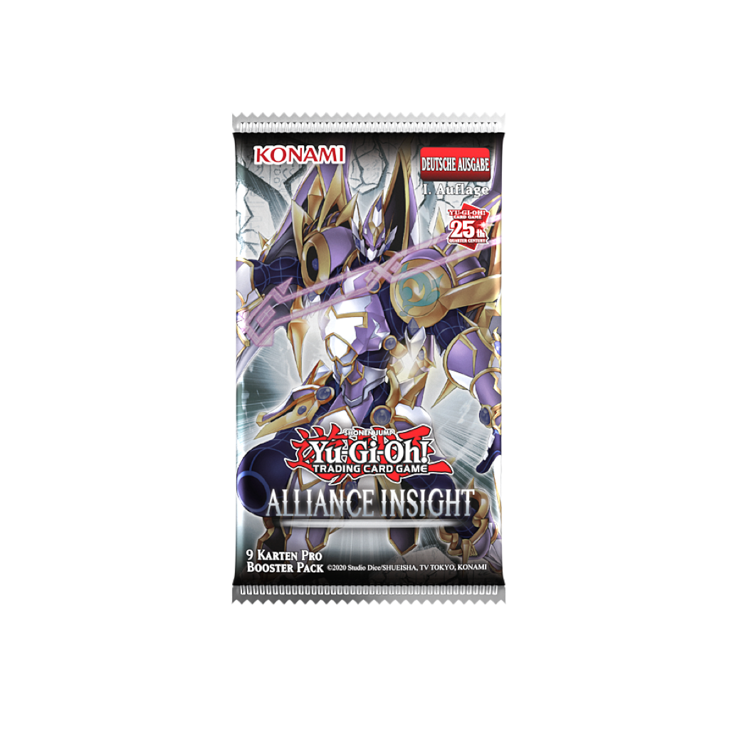 Yu-Gi-Oh! Alliance Inside Booster (1 Pack) Erste Auflage Deutsch