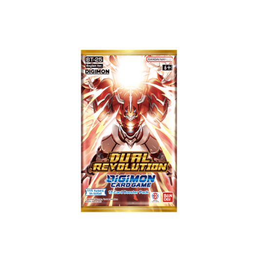 Digimon Card Game - Dual Revolution BT-25 Booster (1 Pack) Englisch