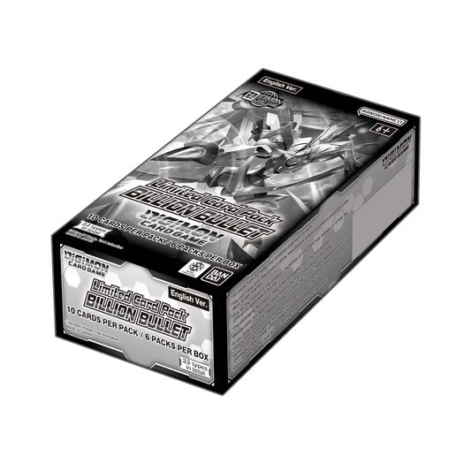 Digimon Card Game - Limited Card Pack Billion Bullet LM-06 Display Englisch