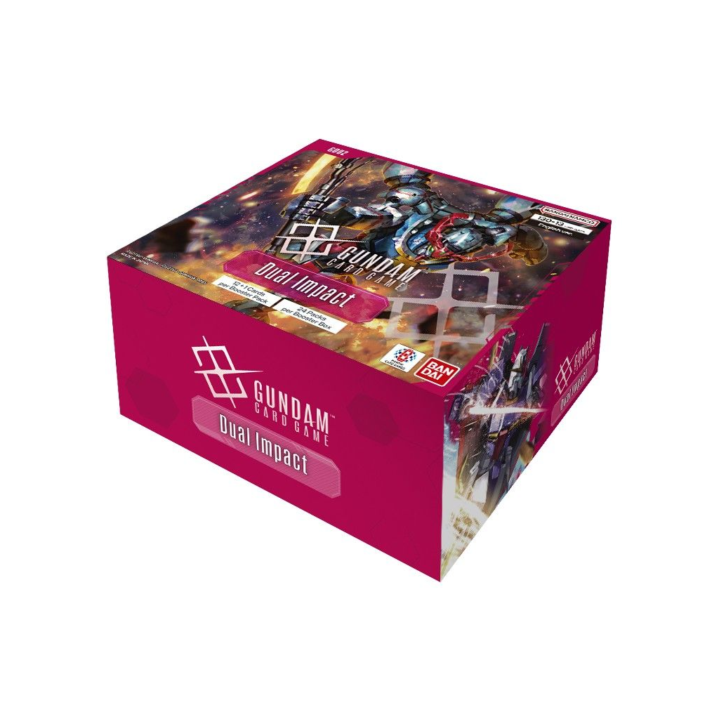Gundam Card Game - Dual Impact GD02 Booster Display (24 Boosters) Englisch