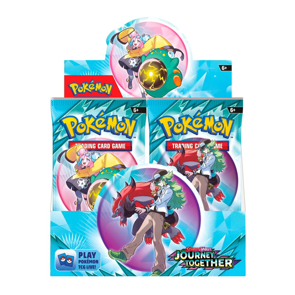 Pokemon Scarlet & Violet - Journey Together Display Englisch