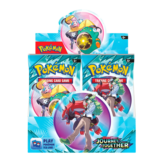 Pokemon Scarlet & Violet - Journey Together Display Englisch