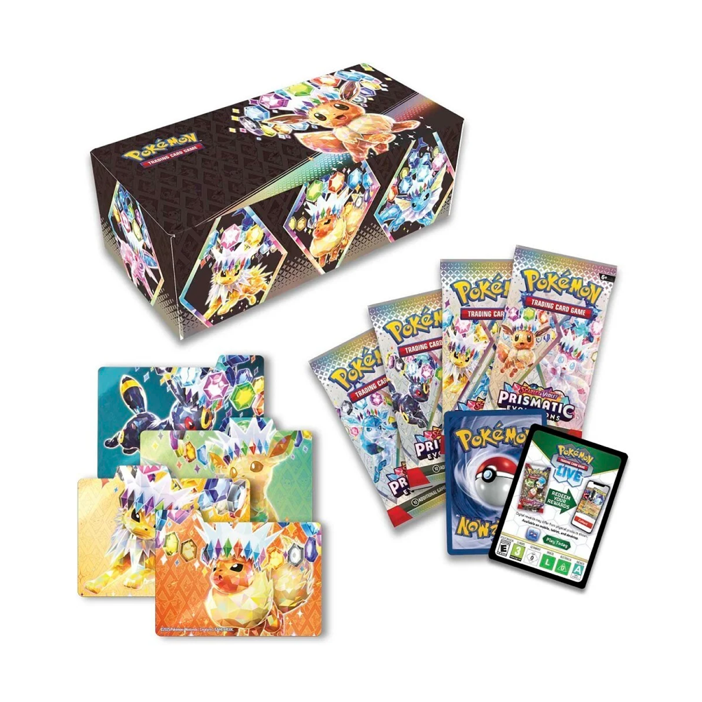 Pokemon Scarlet & Violet - Prismatic Evolutions Surprise Box Collection Englisch