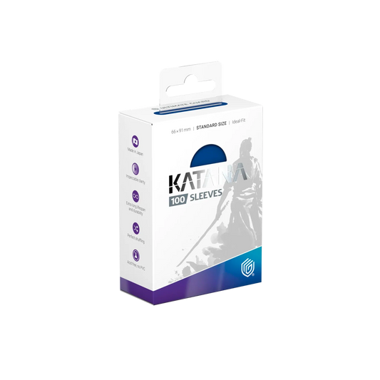 Ultimate Guard Katana Sleeves Standard Size (100 Sleeves) -  Blue Bird
