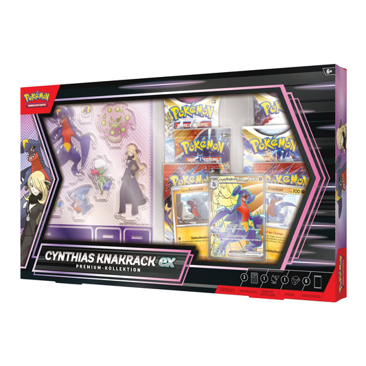Pokemon Cynthias Knakrack ex Premium Kollektion Deutsch