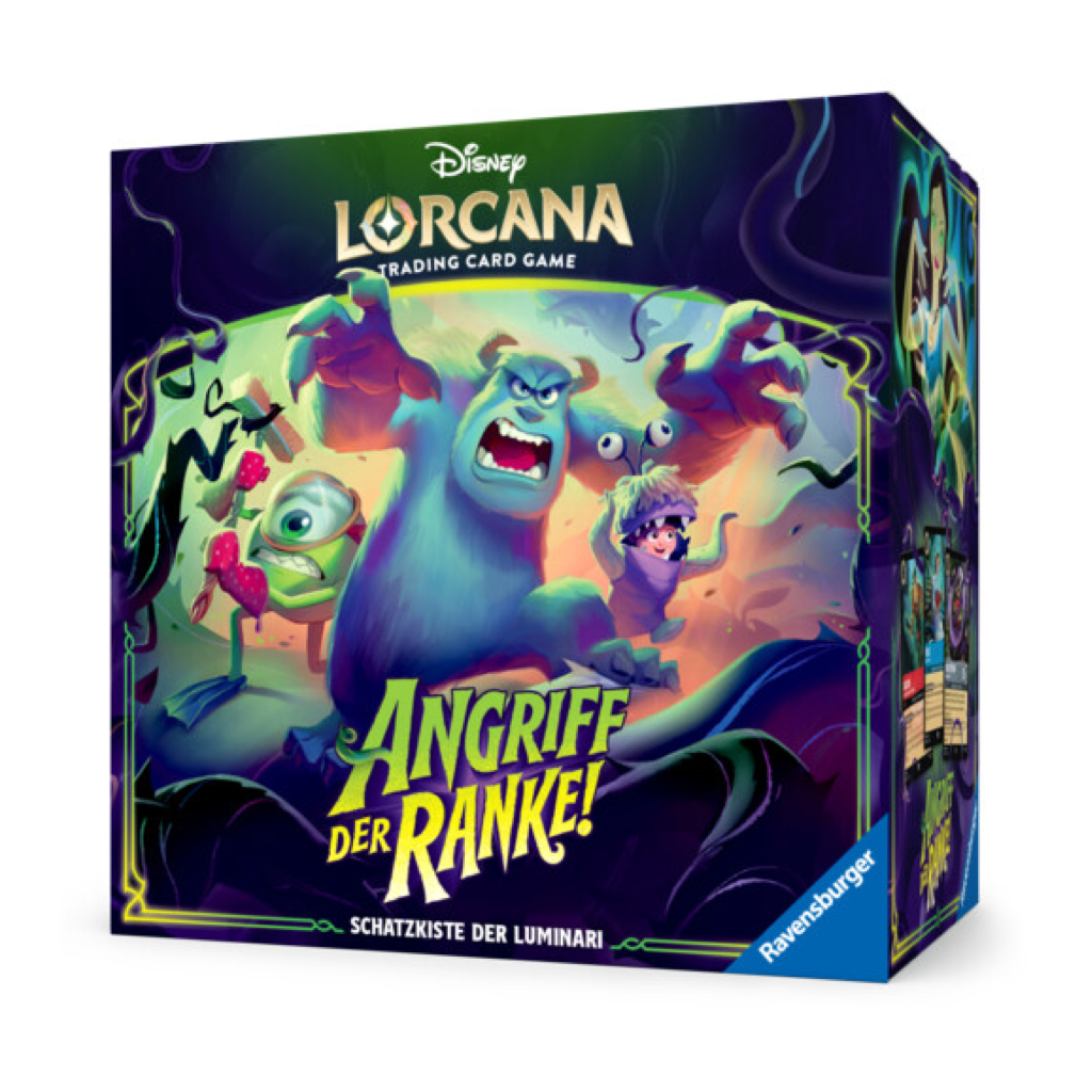 Disney Lorcana - Angriff der Ranke ! Schatzkiste der Luminari Deutsch