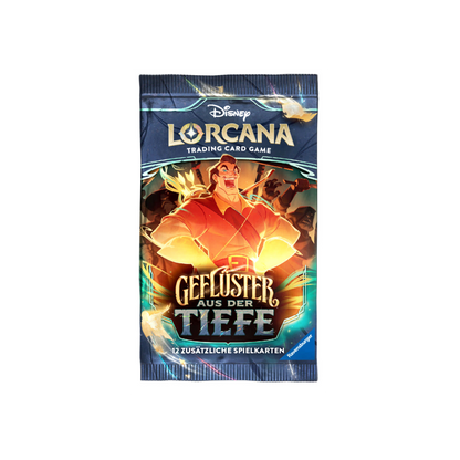 Disney Lorcana - Geflüster aus der Tiefe Booster (1 Pack) Deutsch