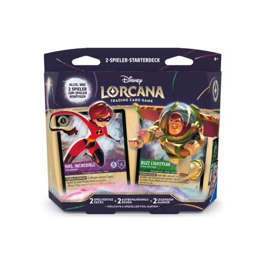 Disney Lorcana - Unbekannte Wildnis Zwei Spieler Starter Deck Deutsch