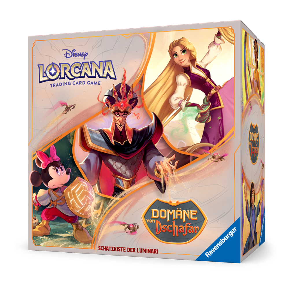 Disney Lorcana - Domäne von Dschafar - Schatzkiste der Luminari Deutsch