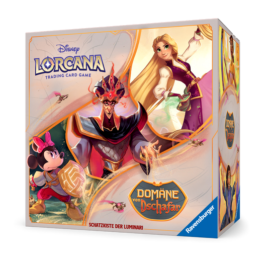Disney Lorcana - Domäne von Dschafar - Schatzkiste der Luminari Deutsch