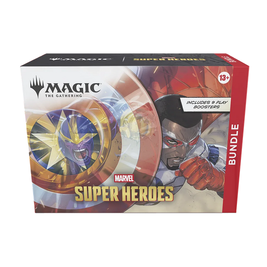 MTG - Magic the Gathering - Marvel Super Heroes - Bundle (9 Packs) Englisch