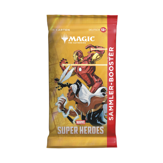 MTG - Magic the Gathering - Marvel Super Heroes - Sammler Booster (1 Pack) Deutsch
