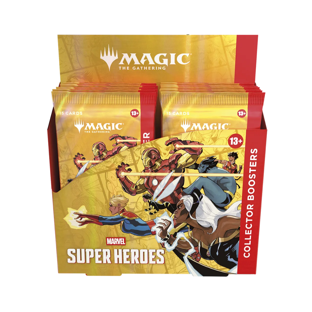 MTG - Magic the Gathering - Marvel Super Heroes - Collector Booster Display (12 Packs) Englisch