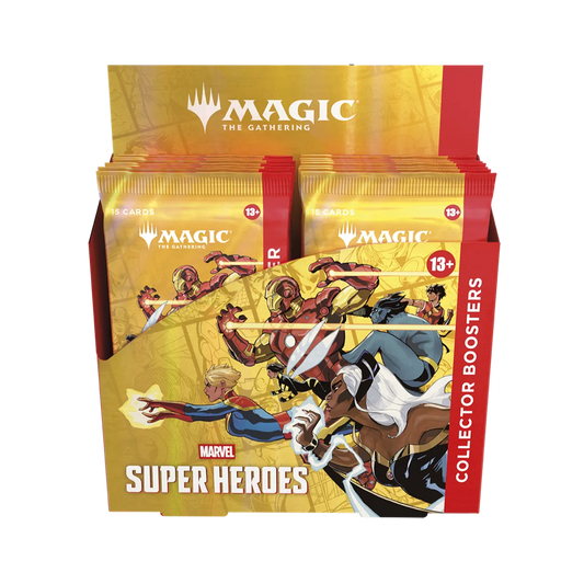 MTG - Magic the Gathering - Marvel Super Heroes - Collector Booster Display (12 Packs) Englisch
