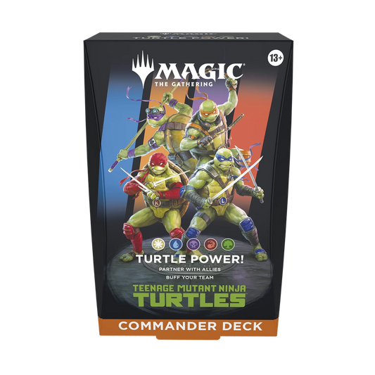 MTG - Magic the Gathering - Teenage Mutant Ninja Turtles Commander-Deck Turtle Power! Englisch