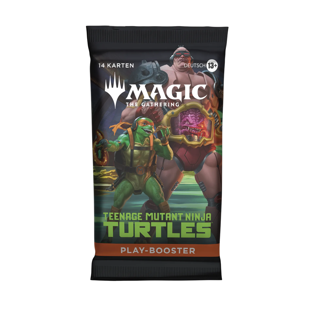 MTG - Magic the Gathering - Teenage Mutant Ninja Turtles Play Booster (1 Pack) Deutsch